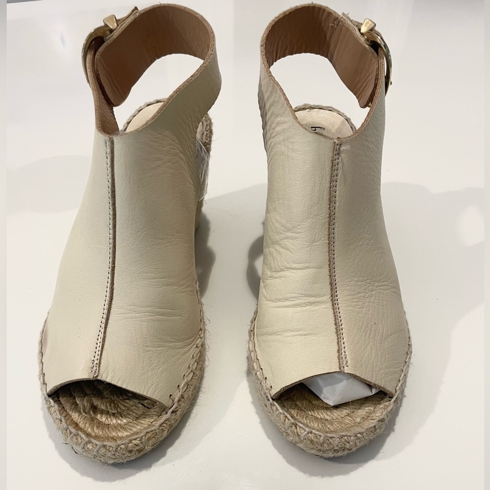 Bettye Muller Leather Wedge